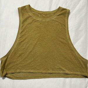 Lululemon MUSCLE LOVE CROP TANK